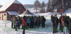 Teambuilding SSE v zime - military day, bojová hra